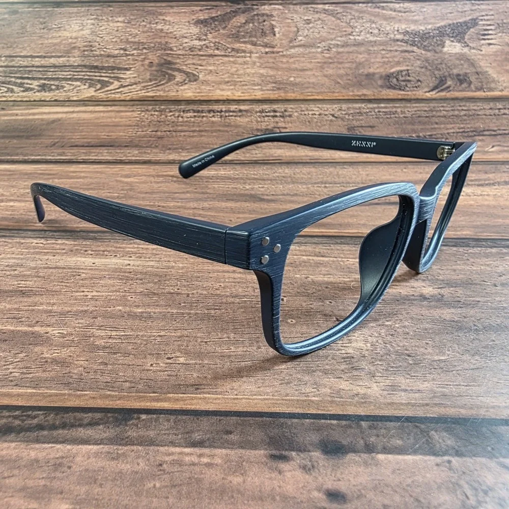 Zenni Sunglasses 2032616 Blue Gray FRAMES ONLY‎